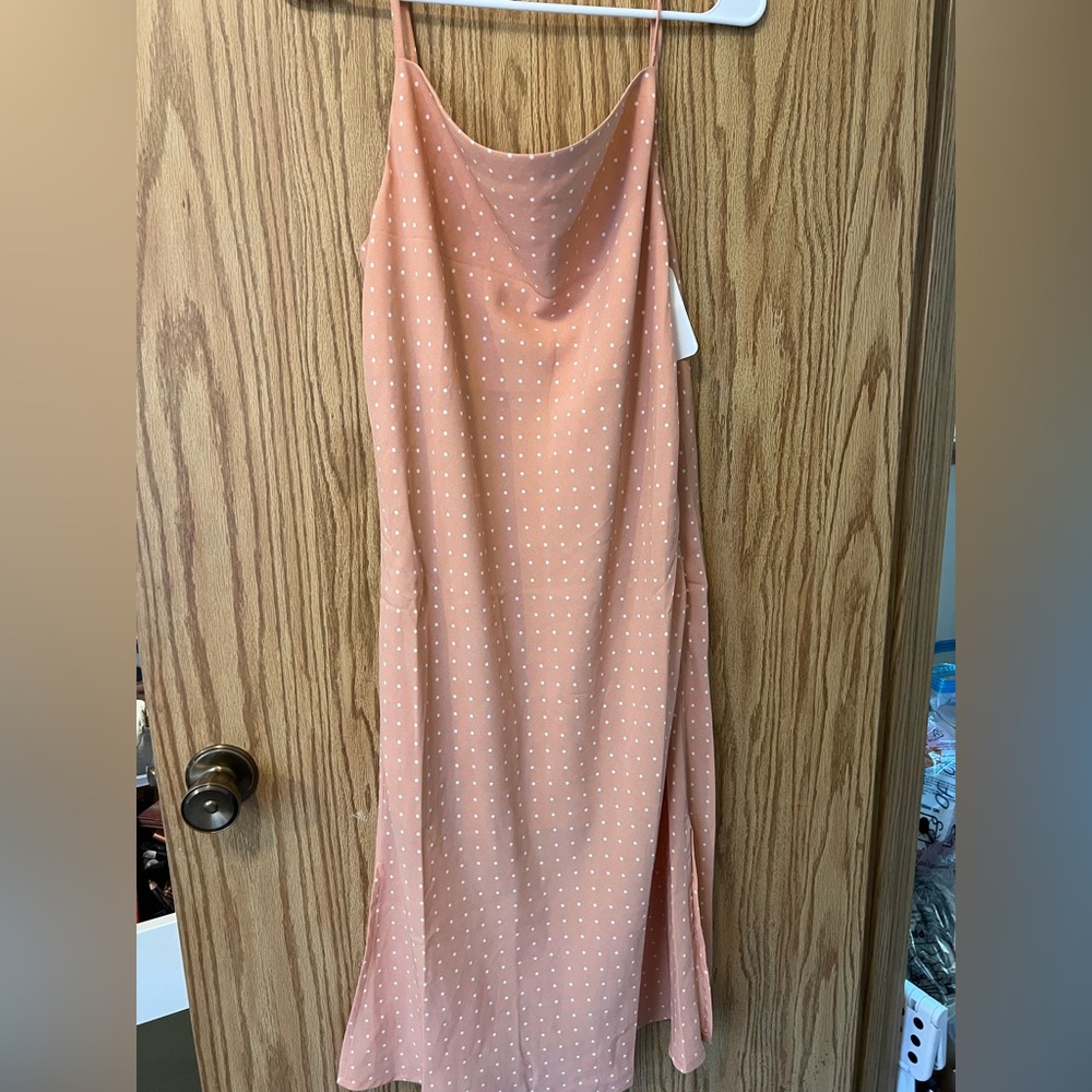 Midi slip dress